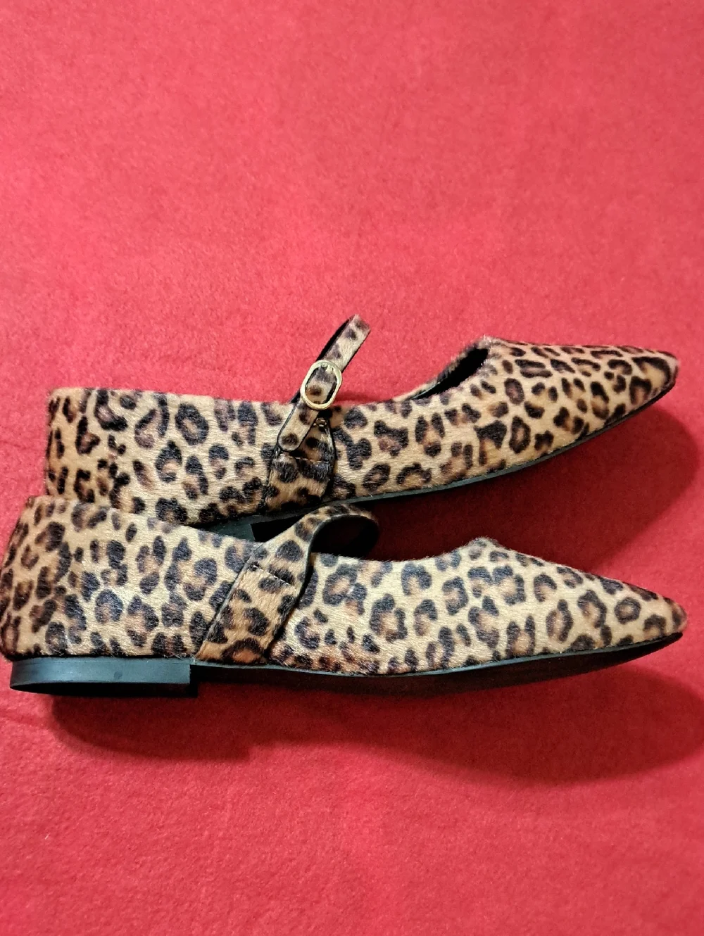 Banana Republic Leopard Mary Jane Flats - Picture 5 of 9